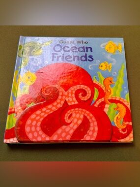 Guess Who Ocean Friends Board Book - Pop Up and Flip Tabs